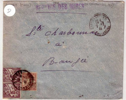 ALGERIE - 1941 - LETTRE TAXEE à 2F De CONSTANTINE Pour BOUGIE - RARE - Briefe U. Dokumente