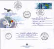 Moldova 2010 Stationery Cover ,obliteration FDC Sent To Mail In First Day!! Telecommunications,Computers,Antene, Satelit - Informatique