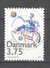 Denmark 1996 Mi. 1120   3.75 (Kr) Rollstuhl-Basketball Deluxe Cancel !! - Usati