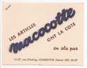 Les Articles MACOCOTTE Ont La Cote En Alu Pur Buvard - Wash & Clean