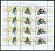 POLAND 2003 MOTORBIKES  MS MNH - Motorbikes