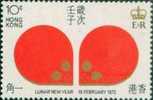 AA0199 Hong Kong 1972 Year Of The Mouse 1v MNH - Unused Stamps