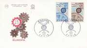 FRANCE  1967 EUROPA CEPT   FDC - 1967