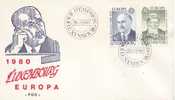 LUXEMBOURG 1980 EUROPA CEPT FDC - 1980