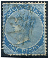 Pays : 252 (Jamaïque : Colonie Britannique)  Yvert Et Tellier N° :      8 (o) Filigrrane Inversé - Jamaïque (...-1961)