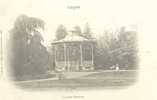 85.  LUCON.  LE JARDIN DUMAINE.  KIOSQUE A MUSIQUE.  ANIMATION. LANDEAU. DOS NON DIVISE. - Lucon