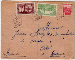 ALGERIE - 1942 - LETTRE De L'ARBAA (AGENCE POSTALE RURALE)  Pour CREST (DROME)  - - Storia Postale