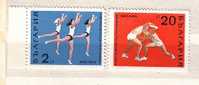 BULGARIA  / Bulgarie 1969 - SPORT  Wrestling/Gymnastic 2v. -MNH - Lucha