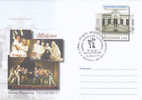 Theatre Lucefarul 2010 Stationery Cover Obliteration FDC - Moldova. - Teatro