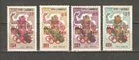 CAMBODIA 1964 -  OLYMPIC GAMES  OVERPRINTED - CPL. SET  - MNH MINT NEUF - Ete 1964: Tokyo