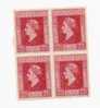 1944 - Neuf ! Bloc De 4 Timbres-Nederland Pays-Bas-Wilhelmine - 22 Cents1/2 - Y. & T. 424 - Unused Stamps