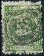 Pays : 214 (Guyane Britannique)  Yvert Et Tellier N° :  31 A (A) (o) ; SG GB-GY 65 - Guyana Britannica (...-1966)