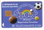 SKIING (Germany Rare - Only 7.500 Ex.) Golf Basket Ball Basketball Football Soccer Futbol Futebol Foot Tenis Ski Esqui - O-Reeksen : Klantenreeksen