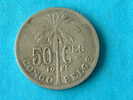 1925 - 50 CENTIMES / KM 22 ( For Grade, Please See Photo ) !! - 1910-1934: Alberto I