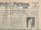 Le Petit Parisien Du 16/10/1942 " Le Maréchal ROMMEL A Regagné Le Front D'Afrique". - Le Petit Parisien