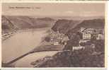 RUINE RHEINFELS UNTER ST. GOAR. - St. Goar