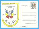100 Years Since The Foundation Of Romanian Gendarmerie. ROMANIA  Stationery Postcard 1993. - Polizei - Gendarmerie