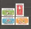 ECUADOR 1964  - OLYMPIC GAMES - CPL. SET  - MNH MINT NEUF NUEVO - Summer 1964: Tokyo