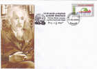 Albert Einstein,cover Obliteration  Commemorative 2004 – Special Cancel: Nobel Prize  Albert Einstein Bucharest. - Albert Einstein