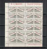 SAN MARINO 1928 PACCHI POSTALI 4 LIRE BLOCCO DA 12 ** MNH INTEGRO - Pacchi Postali