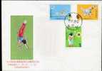 FDC 1984 Olympic Games Stamps Sport Judo Archery Swimming - Judo