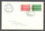 Luxembourg 1971 FDC Cover Europa CEPT Sent To Denmark - FDC