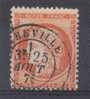 Lot N°11314   N°38, Oblit Cachet à Date De ABBEVILLE (76), Variété Fond Ligné Horizontal - 1870 Belagerung Von Paris