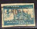 Viñeta , Mallorca, Cruzada Contra El Paro, 5 Cts - Spanish Civil War Labels