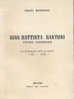 GIAN BATTISTA SANTONI, PITTORE - SCENOGRAFO NEL CINQUANTENNIO DELLA SUA ATTIVITA´ 1903 - 1953. - Kunst, Antiek