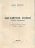 GIAN BATTISTA SANTONI, PITTORE - SCENOGRAFO NEL CINQUANTENNIO DELLA SUA ATTIVITA´ 1903 - 1953. - Arts, Antiquity