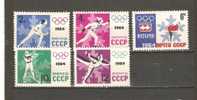 USSR 1964 - WINTER OLYMPIC GAMES - CPL. SET - MNH MINT NEUF NUEVO - Inverno1964: Innsbruck