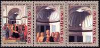 REPUBBLICA DI SAN MARINO - ANNO 1992 - TRITTICO NATALE  - NUOVI MNH ** - Neufs