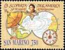 REPUBBLICA DI SAN MARINO - ANNO 1991 - CELEBRAZIONI COLOMBIANE - CRISTOFORO COLOMBO  - NUOVI MNH ** - Unused Stamps