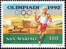 REPUBBLICA DI SAN MARINO - ANNO 1991 - PREOLIMPICA - VERSO BARCELLONA  - NUOVI MNH ** - Neufs