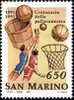 REPUBBLICA DI SAN MARINO - ANNO 1991 - CENTENARIO DELLA PALLACANESTRO  - NUOVI MNH ** - Unused Stamps