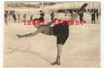 PATINAGE ARTISTIQUE - Photo D´une Patineuse - Jeune Fille - Dos Scané - Kunstschaatsen