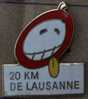 20 KM DE LAUSANNE - COURSE A PIEDS - CANTON DE VAUD - SUISSE - SWISS - SCHWEIZ - EGF -          (22) - Atletica