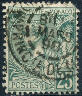 Pays : 328,01 (Monaco)   Yvert Et Tellier N° :  16 (o) - Oblitérés