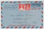USA Aerogramme Sent To Denmark 22-4-1980 - 3c. 1961-... Storia Postale