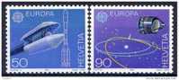 SUISSE.1991. EUROPA. L'EUROPE ET L'ESPACE .YVERT N°1372-73 - Unused Stamps