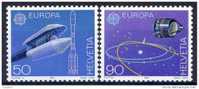 SUISSE.1991. EUROPA. L'EUROPE ET L'ESPACE .YVERT N°1372-73 - Neufs