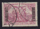 Saargebiet MiNr. 43a Gest. Gepr. - Used Stamps