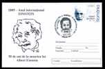Cover With The Nobel Prize In Physics Albert Einstein Stamps Obliteration Concordante Sibiu - Romania.. - Albert Einstein