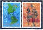 SUISSE.1992. EUROPA. DECOUVERTE DE L'AMERIQUE.. YVERT N° 1393-1394 - Unused Stamps