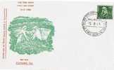 1965  Plucking Tea 1,15 Definitive FDC Sc 412 - FDC