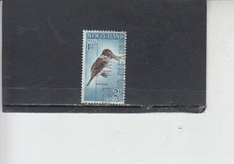 NUOVA  ZELANDA   1960 -  Gibbons  803/4° - Bird - Used Stamps