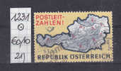 14.1.1966 - SM   "Einführung Der Postleitzahlen"   O  Gestempelt  - Siehe Scan  (1231o 21-53) - Gebraucht