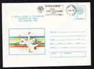 ROMANIA 1984 JUDO Individuel Olympic Games Los Angeles Entier Postaux,stationery Cover. - Judo
