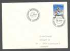 Luxembourg 1984 FDC Olympic Games Olympische Sommerspiele, Los Angeles Sent To Denmark - FDC