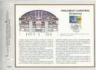 FEUILLET  CEF  1416  PARLEMENT EUROPEEN  STASBOURG SITE ET MONUMENT  1998 - Non Classificati